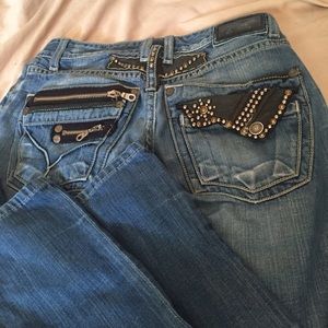 Authentic embellished Robin's Jean!