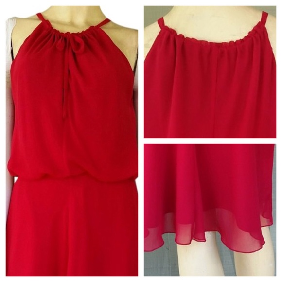 Banana Republic perfect Red Dress - Picture 4 of 4