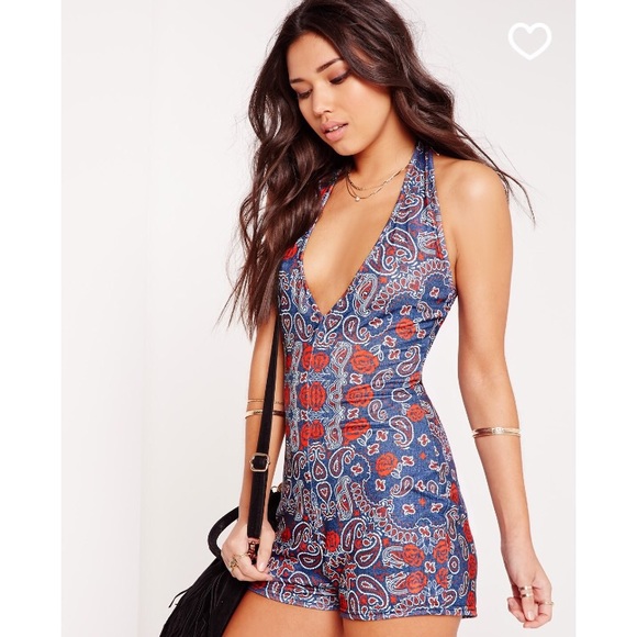 NWT Paisley romper size 8! - Picture 1 of 4