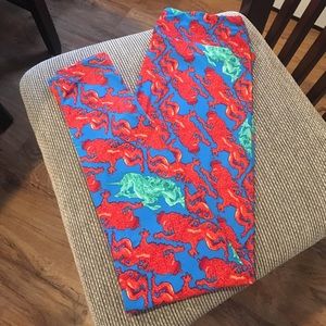 Lularoe OS Unicorn & Lion Leggings