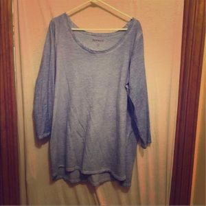 Roman's heather blue tunic