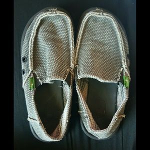 Youth Sanuk Vagabond Boys WORN A HANDFUL OF TIMES