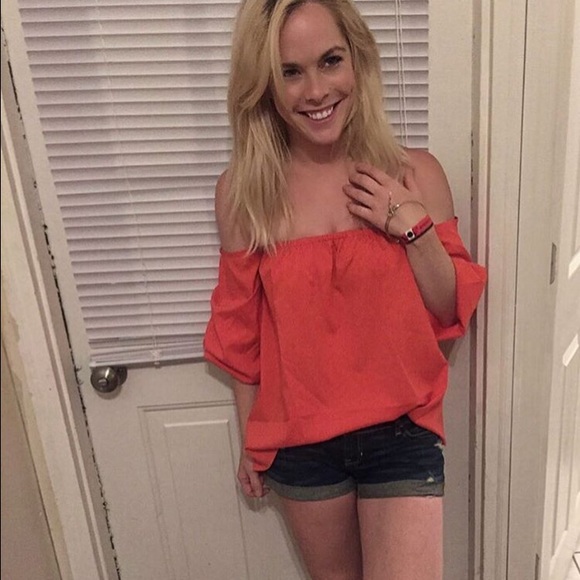 Black Friday Sale - Pink Off Shoulder Blouse