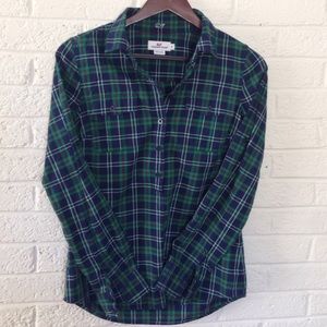 Vineyard Vines THICK plaid shirt