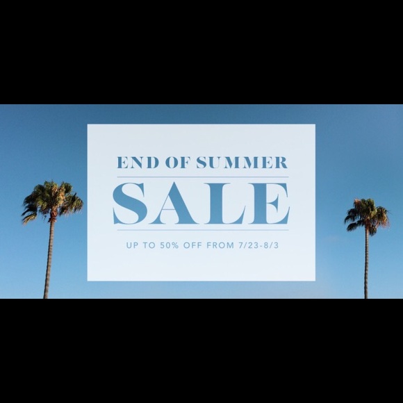 End of Summer Sale ✌🏾️❤️😊