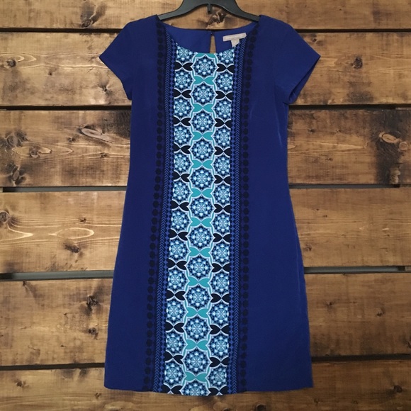 Blue Banana Republic shift dress