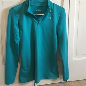 Under armour 3/4 zip running shirt