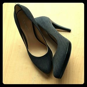 ❣Gray heeled shoes❣