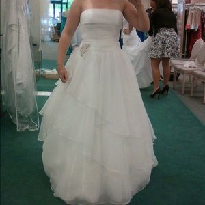 David's Bridal Wedding Dress.