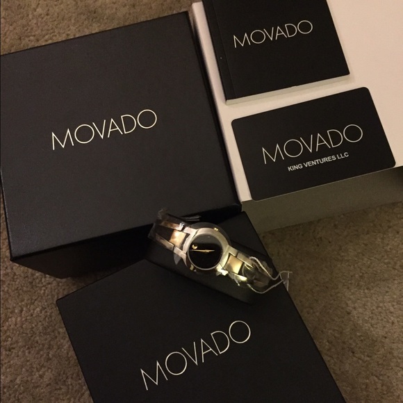Movado stainless steel classic slim watch (new) - Picture 4 of 4