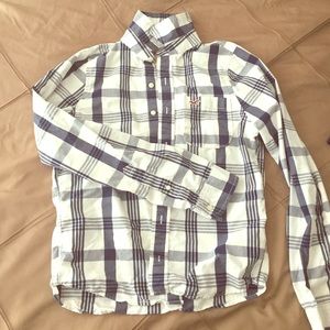 Hollister plaid shirt - mens medium