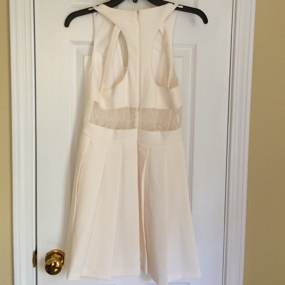 Unique Cream Dress - Picture 3 of 4