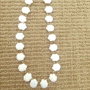 Kendra Scott necklace in white