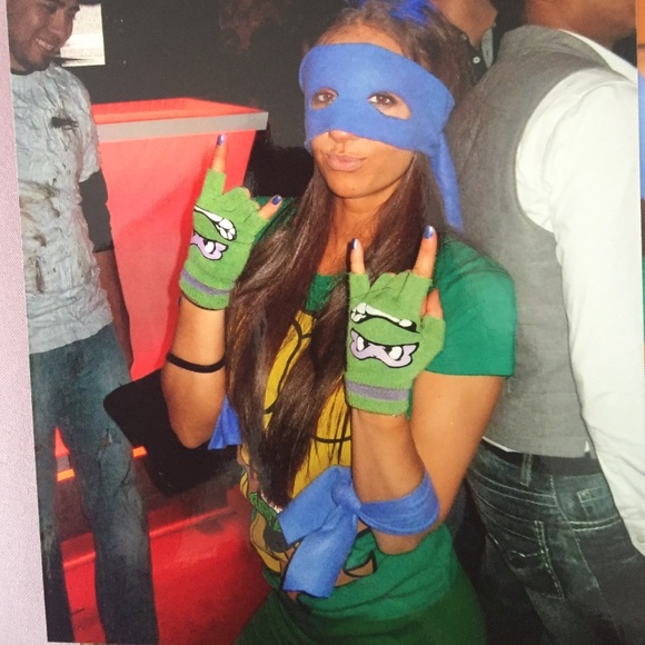 Converse Shoes - Teenage Mutant Ninja Turtle costume.