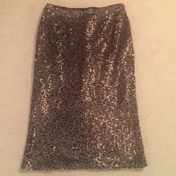 Skies Are Blue Sequin pencil skirt - Size M