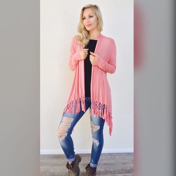 The Perfect Fringe Cardigan - Picture 2 of 2