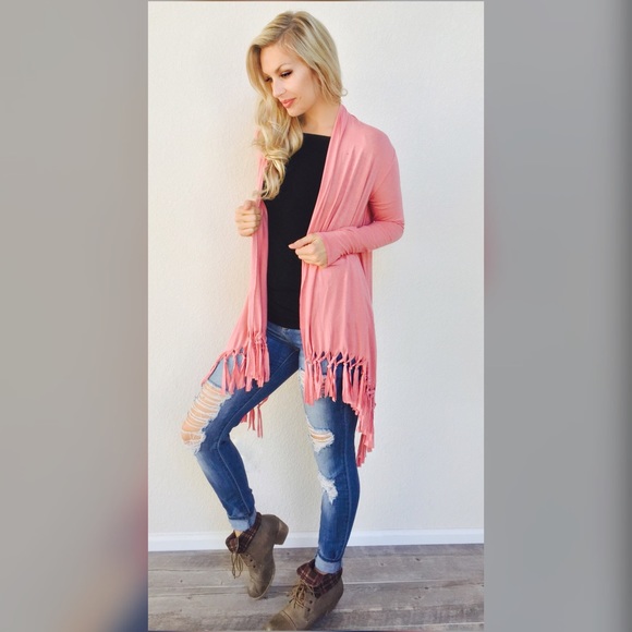 Bohemian Sea Sweaters - The Perfect Fringe Cardigan