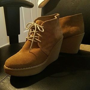Suede Boot Heels