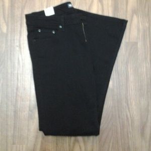 Levi's 518 black jeans NWT size 13