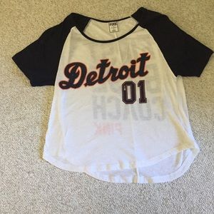 Detroit Tigers PINK Top