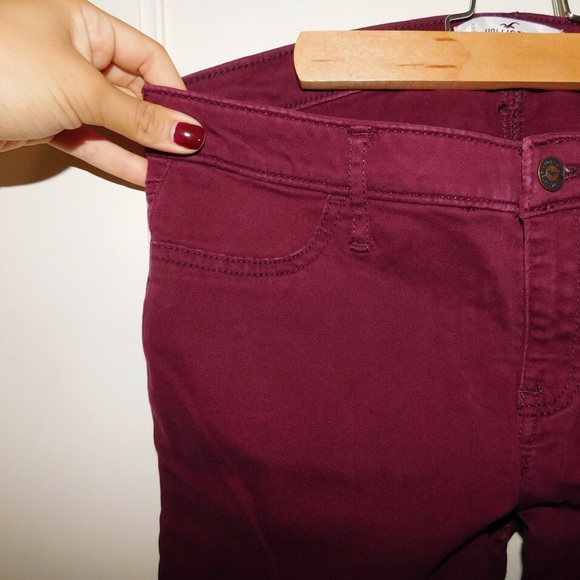 MAKE AN OFFER! Burgundy Skinny Jeans