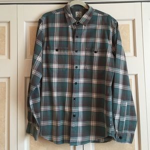 J crew flannel button down