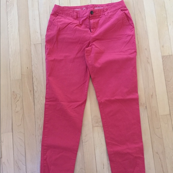 Gap, salmon colored khakis
