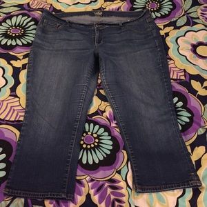 Oldnavy flirt jean capris size 18 regular