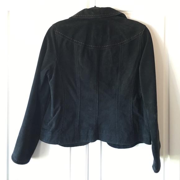 Live a Little - Crop Sued Jacket - Picture 2 of 4