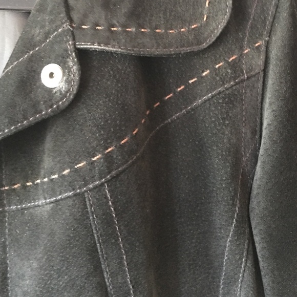 Live a Little - Crop Sued Jacket - Picture 4 of 4