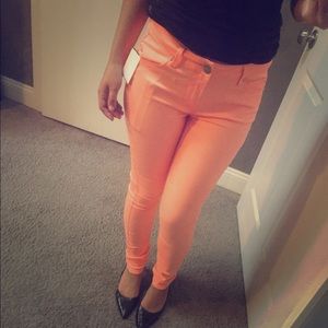 NWT Coral Skinny Jeans