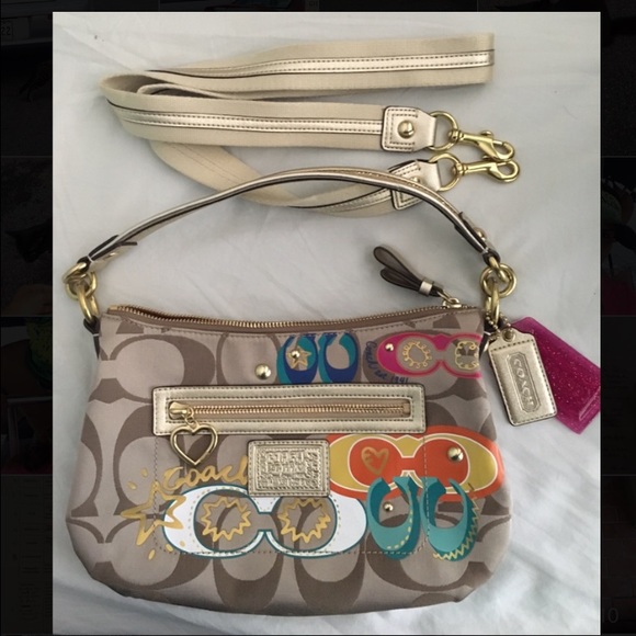 AUTHENTIC Coach Poppy Daisy Handbag