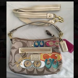 AUTHENTIC Coach Poppy Daisy Handbag