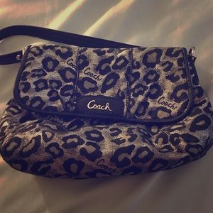 Coach Leopard Print small bag