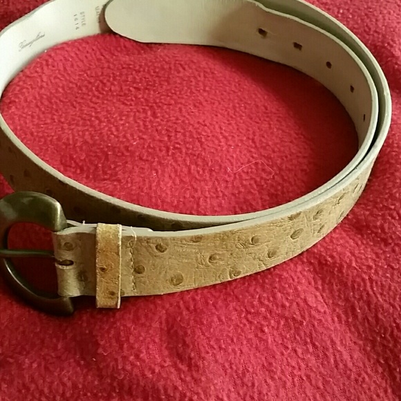 Genuine leather belts