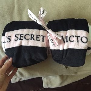 Victoria's Secret blanket.