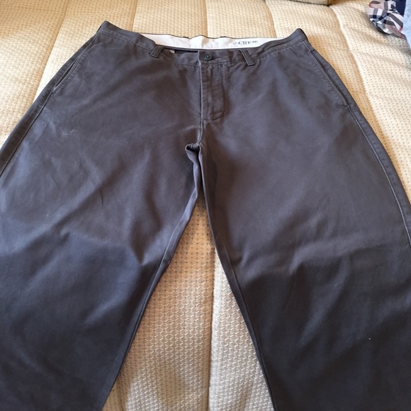 J crew Sunwashed broken in Pant