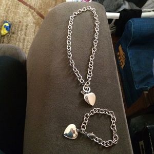 Lia Sophia bracelet & necklace set