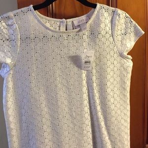 Loft cap sleeve top.