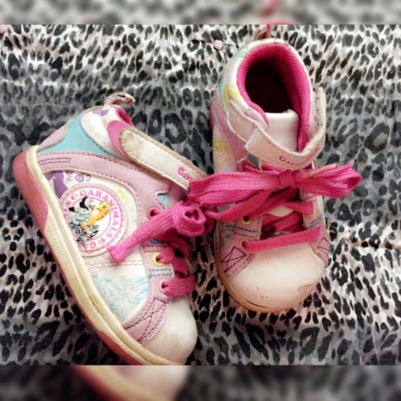 Girl toddler high top tennis shoes - Picture 1 of 2