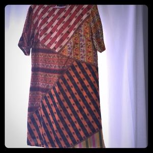 Multi Color Shift Dress