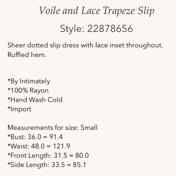 ⏳1 day sale⏳Free People voile and lace dress - Picture 4 of 4