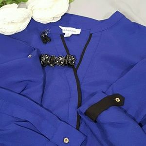 Calvin Klein Woman's Medium Blouse