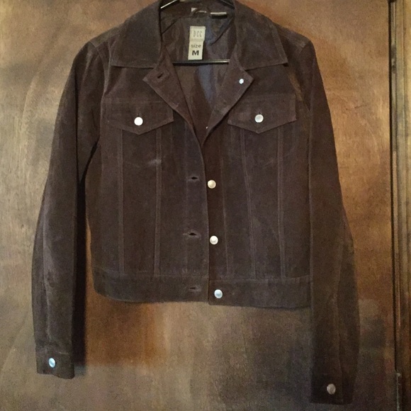 DCC Suede Leather Jacket Sz M