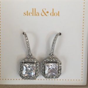Stella & Dot Rhinestone Earrings