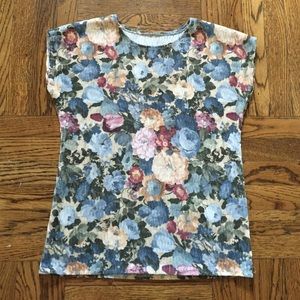 Floral woman's t-shirt