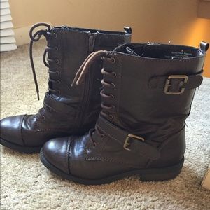 Target Brown Combat Boots