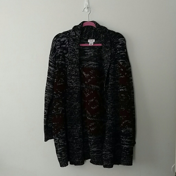Women's large sweater cardigan