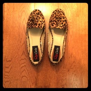 Leopard Print Flats