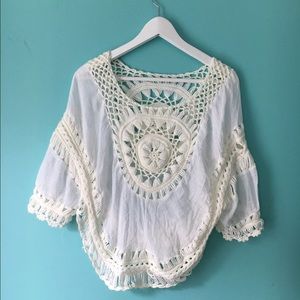 Urban Outfitters Poncho Shirt